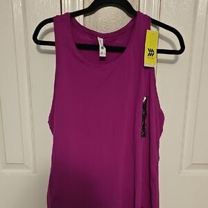 All in Motion Pink Sleeveless Tank Top